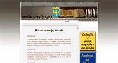 Desktop Screenshot of dokumentyslaska.pl